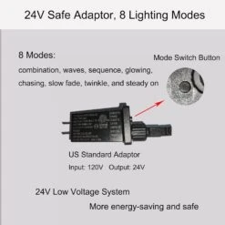 Curtain Lights Indoor Outdoor, 8.3ft 8 Modes 72 Led Globe String Lights Plug In, Window Lights For Patio Garden Wedding Party Bookshelf, Christmas Decorations, Warm White -Xmas Lighting Shop 61avOEmqn3L. AC SL1500