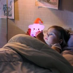 One Fire Cute Stars Night Light, Kawaii Star Lights Baby Night Light, Colorful Silicone Cute Lamp For Baby Girl Room Decor, Rechargeable Battery Night Light Lamp, Christmas Gifts For Kids Girls Boys -Xmas Lighting Shop 61bVPIxxW5L. AC SL1500