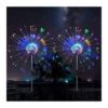 EPIC GADGET Solar Firework Light, 105 LED Multi Color Outdoor Firework Solar Garden Decorative Lights For Walkway Pathway Backyard Christmas Decoration Parties (2 Pieces)