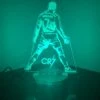 GENERIC Jingwall Ronaldo Football 3D Optical Illusion Lamp Soccer Led Night Light Decorations For Boys Room Gifts For Christmas Birthday Players Fans 16 Colors Toys For Boys 8-12