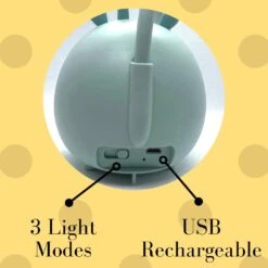 Ellington Gifts Cute Table Lamp LED Night Study Light Animals Cute | Portable Foldable Rechargeable Lamp Children Light | Reading Adjustable LED Light For Kids Students | Christmas Birthday (Blue) -Xmas Lighting Shop 61dcKROaihL. AC SL1402