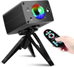 Purbert Star Projector, Galaxy Projector For Bedroom, 16 Colors Light Effect With Remote Control, Night Light Projector For Kids Room, Birthday Christmas Gift For Boys Girls Adults (Black)