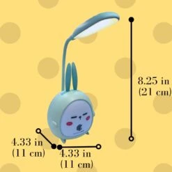 Ellington Gifts Cute Table Lamp LED Night Study Light Animals Cute | Portable Foldable Rechargeable Lamp Children Light | Reading Adjustable LED Light For Kids Students | Christmas Birthday (Blue) -Xmas Lighting Shop 61jfWK5ROjL. AC SL1402