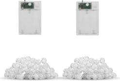 Ankilo [2 Pack] Newest Globe String Lights, 3M 30 LED Battery Powered Fairy Light, 2 Modes Hanging Light Decorative Christmas Lights For Bedroom, Wedding, Party, Patio, Festival -Xmas Lighting Shop 61kZzSLHwIL. AC SL1500