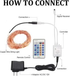 Decute 300Led 99FT Copper Wire Christmas Fairy String Lights Dimmable With Remote Control Starry Lights With UL Cerficated Decorative For Party Wedding Bedroom Christmas Tree Warm White -Xmas Lighting Shop 61q3Ttjk9wL. AC SL1002