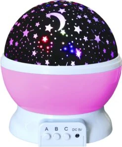Girls Star Night Light Projector - Starry Night Light For Kids Baby Bedroom Lamp Toys For 3-12 Year Old Girls Boys Gifts Birthday Christmas Gifts Age 4-12 Year Old Girl Toy Pink