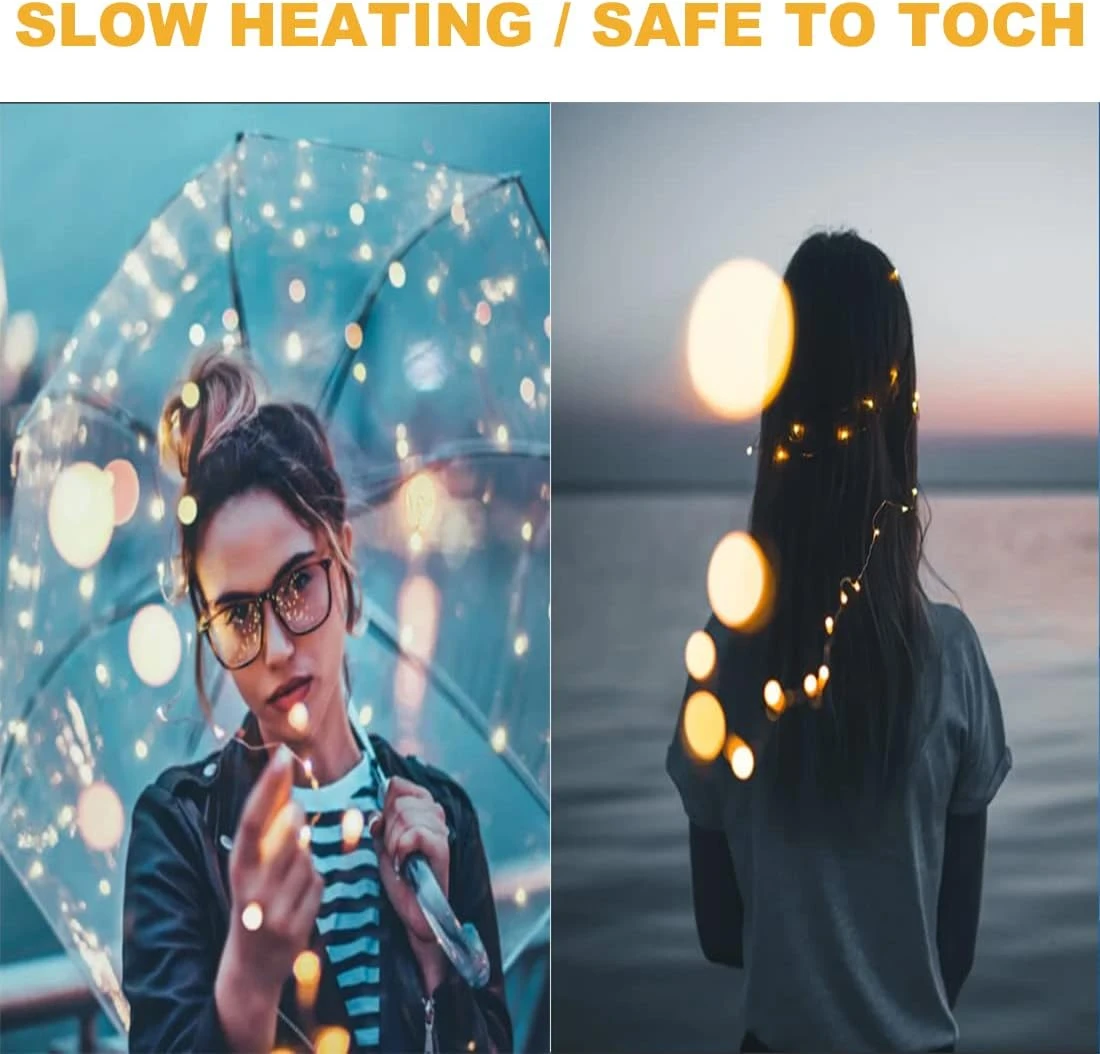 Cosumina 2 Pack 33Ft 10M Battery Powered Fairy Lights Indoor String Light Twinkle Lights With Remote For Wedding Garden Party Decorative Lighting Christmas Light Decoration Warm White 4 Cosumina 2 Pack 33Ft 10M Battery Powered Fairy Lights Indoor String Light Twinkle Lights With Remote For Wedding Garden Party Decorative Lighting Christmas Light Decoration Warm White - Image 4