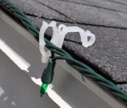 Rocky Mountain Christmas Light Clips - Versatile Heavy Duty Outdoor Plastic - Mounts To Gutter, Shingles, Siding, Roof - For String Lights, Icicle Lights, Mini Lights, C5,C6,C7,C9 - Easy Install (100) 9 Rocky Mountain Christmas Light Clips - Versatile Heavy Duty Outdoor Plastic - Mounts To Gutter, Shingles, Siding, Roof - For String Lights, Icicle Lights, Mini Lights, C5,C6,C7,C9 - Easy Install (100) -Xmas Lighting Shop 61udbCHmNyL. AC SL1268