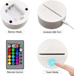 Sunduck 3D Illusion Cat Night Light For Kids - 3 Patterns And 16 Colours Change With Remote Control Kitty Lamp Room Decor Birthdays Holidays Christmas Gifts For Kids And Girls -Xmas Lighting Shop 61vrXqUogL. AC SL1200