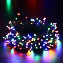 Toodour Battery Christmas Lights, 68.9ft 200 LED Christmas String Lights With 8 Twinkle Modes, Timer, Waterproof Battery Operated String Lights For Home, Party, Holiday, Christmas Decor - Multicolor -Xmas Lighting Shop 61wOwaEqAqL. AC SL1000