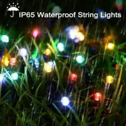 Joomer Solar Christmas Lights 72ft X 2 Pack 200 LED 8 Modes Solar String Lights Waterproof Solar Fairy Lights For Christmas Decorations (Multicolor) -Xmas Lighting Shop 61x4W57CB2L. AC SL1000