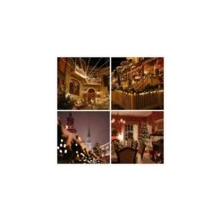 EXF 2-Pack Connectable Christmas Lights, Total 240LED Waterproof Clear Wire String Lights Indoor/Outdoor, 8 Modes Twinkle Lights For Room, Garden, Xmas Tree Decorations (Warm White) -Xmas Lighting Shop 61yv0q6pUL. AC SR10001000