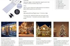 GENERIC Christmas Lights, Meteor Shower Lights, Outdoor Decoration Light, Waterproof Icicle Lights Falling Rain String Lights For Halloween Tree Party Garden Patio Porch Decoration (Multi-Colored) 16 GENERIC Christmas Lights, Meteor Shower Lights, Outdoor Decoration Light, Waterproof Icicle Lights Falling Rain String Lights For Halloween Tree Party Garden Patio Porch Decoration (Multi-Colored) -Xmas Lighting Shop 71 WUk1o7VL. AC SL1003