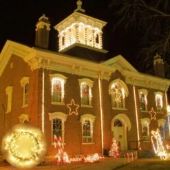 EXF 2-Pack Connectable Christmas Lights, Total 240LED Waterproof Clear Wire String Lights Indoor/Outdoor, 8 Modes Twinkle Lights For Room, Garden, Xmas Tree Decorations (Warm White) -Xmas Lighting Shop 7105VHp4iFL. AC SL1500