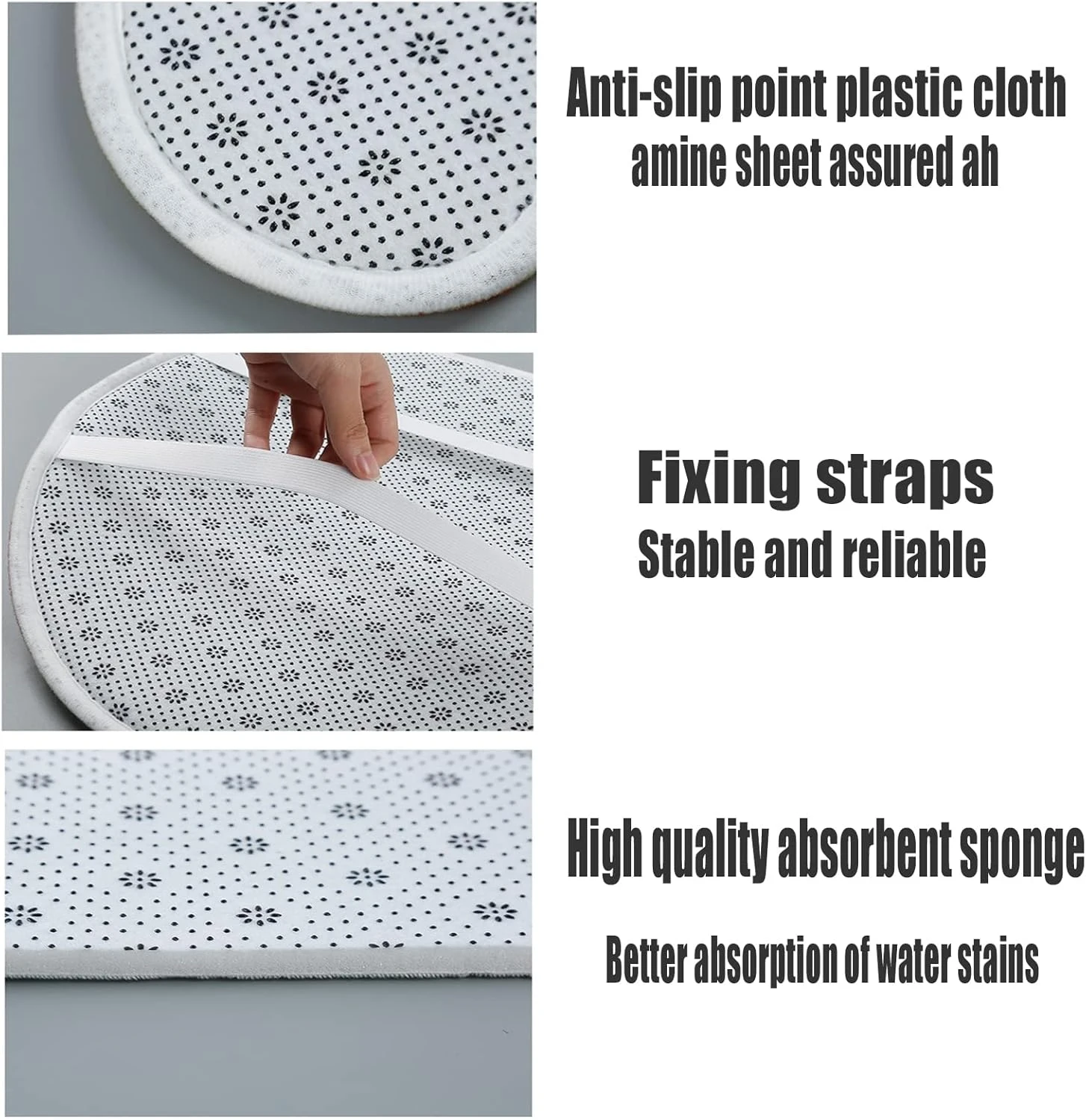 Merry Christmas Bathroom 4-Piece Set, Shower Curtain, Non-Slip Rug, Toilet Seat Cover And Bath Mat Grinch Christmas Holiday Bathroom Decor With Hooks 72 X 72 Inches (Bathroom Set 1) 3 Merry Christmas Bathroom 4-Piece Set, Shower Curtain, Non-Slip Rug, Toilet Seat Cover And Bath Mat Grinch Christmas Holiday Bathroom Decor With Hooks 72 X 72 Inches (Bathroom Set 1) - Image 3