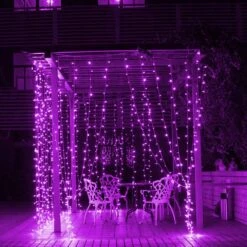 Twinkle Star, 6 Inches Indoor Outdoor, LED String Light For Christmas Wedding Party Home Garden Bedroom Outdoor Indoor Wall Decoration (Purple) -Xmas Lighting Shop 710wIdN2RtL. AC SL1001