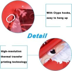 BLEUM CADE 4 Pcs Merry Christmas Shower Curtain Sets With Non-Slip Rugs, Toilet Lid Cover, Bath Mat And 12 Hooks Santa Xmas Tree Ball Snowflake Waterproof Shower Curtain For Christmas Decoration 12 BLEUM CADE 4 Pcs Merry Christmas Shower Curtain Sets With Non-Slip Rugs, Toilet Lid Cover, Bath Mat And 12 Hooks Santa Xmas Tree Ball Snowflake Waterproof Shower Curtain For Christmas Decoration -Xmas Lighting Shop 711HeILa3aL. AC SL1442