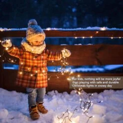 BHCLIGHT Extra-Long 95FT 240 LED Green Wire Christmas String Lights Outdoor/Indoor, Christmas Tree Lights With 8 Modes, Plug In String Lights For Party Christmas Decorations (Warm White) -Xmas Lighting Shop 7127xrnm3cL. AC SL1500