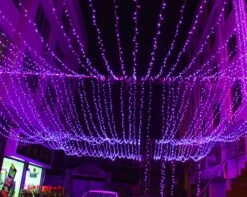 Twinkle Star, 6 Inches Indoor Outdoor, LED String Light For Christmas Wedding Party Home Garden Bedroom Outdoor Indoor Wall Decoration (Purple) -Xmas Lighting Shop 712nLaW09bL. AC SL1200