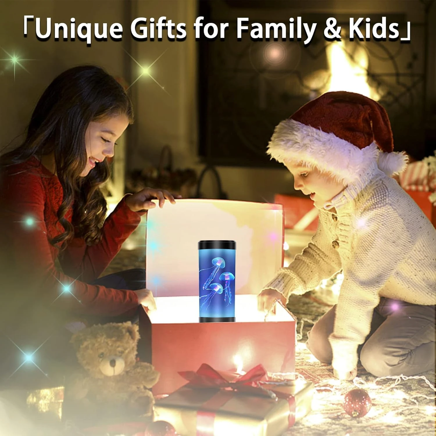 Lava Lamp For Adults Kids, LED Multi-Color Jellyfish Lava Lamps Novelty Night Light Mood Table Lamp For Home Bedroom Office Desktop Decoration Halloween Birthdays Christmas Gifts Holidays Presents 7 Lava Lamp For Adults Kids, LED Multi-Color Jellyfish Lava Lamps Novelty Night Light Mood Table Lamp For Home Bedroom Office Desktop Decoration Halloween Birthdays Christmas Gifts Holidays Presents - Image 7