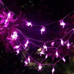 Battery String Lights Pink Crystal Flamingo Lights 30.5ft 60 LED Waterproof Outdoor String Lights, 8 Lighting Modes Battery Twinkle Lights, Patio Garden Wedding Christmas Flamingo Party Decorations -Xmas Lighting Shop 712wfoZWpfL. AC SL1500