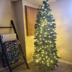 JinBest 200 LED Warm White Christmas Lights, UL Certified And Commercial Grade 66ft Green Wire String Lights, For Indoor And Outdoor Party, Wedding, Garden, Patio -Xmas Lighting Shop 713snEBfO5L. AC SL1500