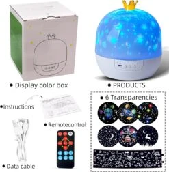 AWATIN Night Light Projector For Kids, Ocean Star Sky Projector, With Built-in Bluetooth Musics Player & Rechargeable Night Light For Bedroom Decorating Party Birthday Christmas Gifts -Xmas Lighting Shop 714brCUDoL. AC SL1500