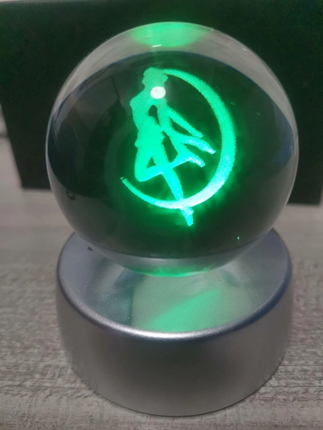 DigtechCase 3D Sailor Moon Crystal Ball LED Night Light Anime, 7 Colors Change Kids Table Lamp With Base Changes Color Toy Night Light Child Christmas Present (Amimal 2) 3 DigtechCase 3D Sailor Moon Crystal Ball LED Night Light Anime, 7 Colors Change Kids Table Lamp With Base Changes Color Toy Night Light Child Christmas Present (Amimal 2) - Image 3