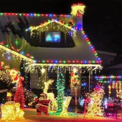 DAYBETTER Smart Fairy Lights, Fairy Lights USB Plug In With Remote, 33ft 100 LED App Control Multicolored Twinkle Lights, Fairy Lights For Room Bedroom Wedding Party Wall Christmas Tree Decorations -Xmas Lighting Shop 716 cA8zjZL. AC SL1000