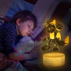 Xushitee Christmas Gifts For Kids, 3D Toys Night Light, 3 Patterns 16 Color Change Illusion Lamp With Remote Control, Creative Gift For Boys Girls Birthday Christmas -Xmas Lighting Shop 716MyuFAy L. AC SL1200