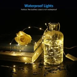 AMIR Upgraded Fairy String Lights, 12 Pack Starry Lights Battery Operated, 3.3ft 20 LED Indoor Outdoor Halloween String Lights, Copper Wire Lights For Party, Wedding, Christmas Decoration (Warm White) -Xmas Lighting Shop 7178O4G9VjL. AC SL1200