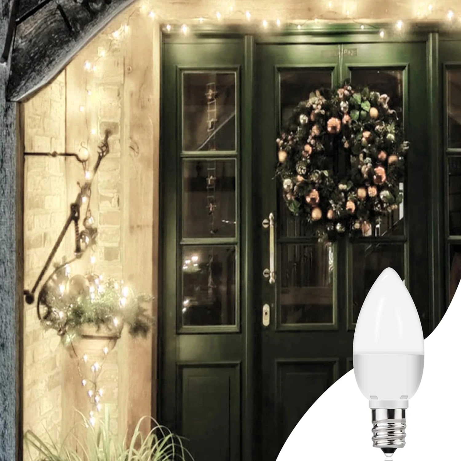 Flaspar LED C7 Night Light Bulb, 1W(10 Watt Equivalent) Candelabra E12 Base Mini LED Bulb, Daylight White 6000K For For Christmas Villages, Chandelier, Ceiling, Low Watt Led Light Bulbs, 6 Pack 9 Flaspar LED C7 Night Light Bulb, 1W(10 Watt Equivalent) Candelabra E12 Base Mini LED Bulb, Daylight White 6000K For For Christmas Villages, Chandelier, Ceiling, Low Watt Led Light Bulbs, 6 Pack - Image 9