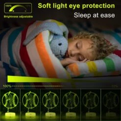 Tqyydf Baseball Gift Illusion Night Light For Kids - 16 Colors & Flashing Modes With Remote Control Opreated Dimmable Christmas Birthday Gifts For Boys Girls Kids Children -Xmas Lighting Shop 719J3nyRY1L. AC SL1500