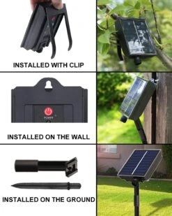 Solar String Lights Outdoor 60 LED 36 Feet 8 Lighting Modes Waterproof Solar Powered Crystal Globe Lights Patio Lights For Garden Yard Porch Wedding Camping Party Christmas Decor(Warm White) 12 Solar String Lights Outdoor 60 LED 36 Feet 8 Lighting Modes Waterproof Solar Powered Crystal Globe Lights Patio Lights For Garden Yard Porch Wedding Camping Party Christmas Decor(Warm White) -Xmas Lighting Shop 719Q GBXLL. AC SL1500