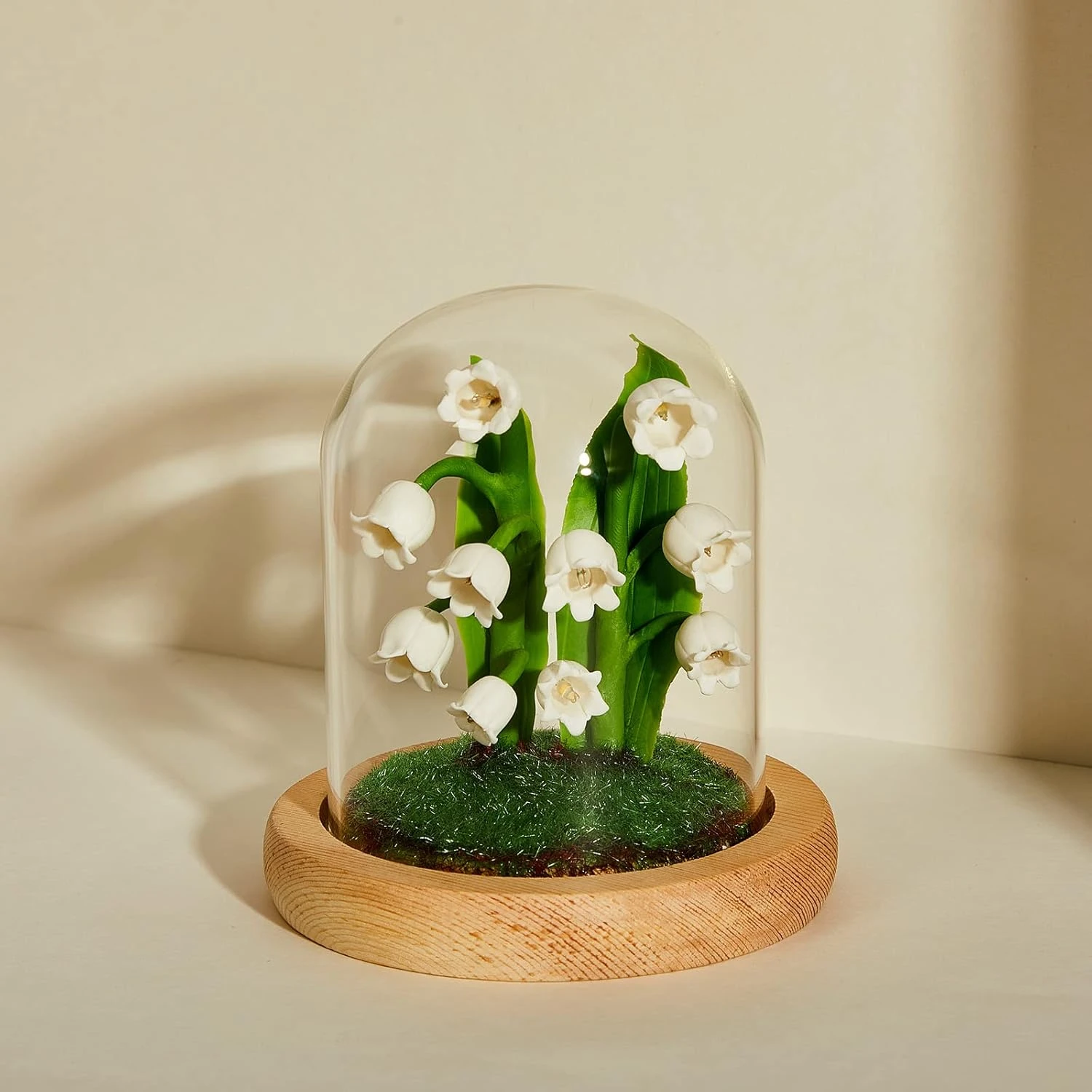Lily Of The Valley Flower Gifts For Women Glass Flowers Lily Of The Valley Flower Decor Flower Lamp For Women Birthday Anniversary Thanksgiving Christmas Valentine's Day Mother's Day 5 Lily Of The Valley Flower Gifts For Women Glass Flowers Lily Of The Valley Flower Decor Flower Lamp For Women Birthday Anniversary Thanksgiving Christmas Valentine's Day Mother's Day - Image 5