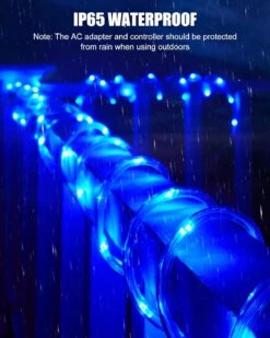 Color Changing Rope Lights Outdoor - 66ft 200 LED String Lights With Remote, 18 Colors Connectable Lights, Twinkle Christmas Lights For Bedroom Wedding Patio Holiday Lights Decoration -Xmas Lighting Shop 719hjPYYrWL. AC SL1500