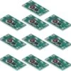 10pcs Solar Lamp Circuit Board, 30mA Solar Charge Controller Board Module, For Home Solar Landscape Lights, Solar Lawn Lights, Solar Christmas Lights