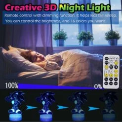 HutaoLi Night Light For Kids Birthday Gift The 3D Illusion Lamp 16 Color Change LED Light With Timing Remote And Touch Control Is Perfect Great Birthday Christmas Gift For Boys And Girls -Xmas Lighting Shop 71AaGFuPzZL. AC SL1200