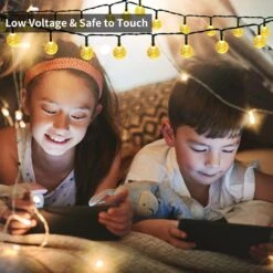 GCMacau Outdoor String Lights, Battery Operated String Lights Indoor 39ft 80LED Small Globe Fairy Lights Waterproof With Remote, 8 Modes, For Camping Patio Tent Christmas Decorations Warm White -Xmas Lighting Shop 71Ay16FGx3L. AC SL1500