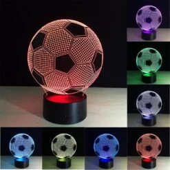 Ticent Soccer Night Light For Boys, Football 3D Illusion Lamps For Kids Bedroom Decors, 7 Color Touch Switch Cool Gifts For Girls Birthday Christmas Holidays 10 Ticent Soccer Night Light For Boys, Football 3D Illusion Lamps For Kids Bedroom Decors, 7 Color Touch Switch Cool Gifts For Girls Birthday Christmas Holidays -Xmas Lighting Shop 71CCHUWjRhL. AC SL1001