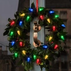 Anycosy Christmas Lights, 16.4 Ft 50 LEDs Strawberry Battery Operated Strings Lights 8 Modes With Auto On/Off Time For Xmas Tree Garland Garden Patio Indoor Outdoor Christmas Decorations, Multi-Color -Xmas Lighting Shop 71Cu8V8GicL. AC SL1500