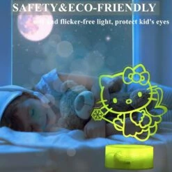 Cat Night Light - Kitty Lamp, 7 Color Change Decor Lamp With Remote, Dim, Timer, Gifts For Christmas Birthday Girls -Xmas Lighting Shop 71DVUITURbL. AC SL1500