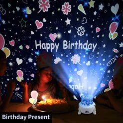 Night Light Projector For Kids - Bedroom Star Projector With Galaxy Planets, Animals Dinosaur World, Constellations, Birthday, Sea World, Christmas, Cupid, Halloween Themes, Gifts For Boys, Girls -Xmas Lighting Shop 71DWfGo3PDL. AC SL1500