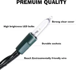 FUNPENY Battery Operated Christmas Lights, 2 Pack 16FT 50 LED 8 Modes Waterproof Fairy Lights, Christmas Decorations For Indoor Outdoor Garden Party Decor -Xmas Lighting Shop 71EjpII7X5L. AC SL1500