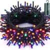 Toodour Battery Christmas Lights, 68.9ft 200 LED Christmas String Lights With 8 Twinkle Modes, Timer, Waterproof Battery Operated String Lights For Home, Party, Holiday, Christmas Decor - Multicolor