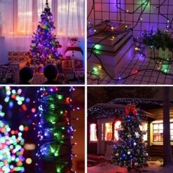 Haili 105FT 300 LED Christmas Lights Outdoor Waterproof, 8 Mode Connectable String Lights For Christmas Tree, Wedding, Party, Patio, House Christmas Decoration(Multi-Colored) -Xmas Lighting Shop 71Gij1 TxfL. AC SL1000