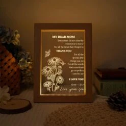 Purefly Engraved Acrylic Night Light, Happy Birthday Gift For Mom From Son, Mother's Day Christmas Decorations Gifts Ideas, USB Low Power Night Lamps, 6.7"x5.1" 10 Purefly Engraved Acrylic Night Light, Happy Birthday Gift For Mom From Son, Mother's Day Christmas Decorations Gifts Ideas, USB Low Power Night Lamps, 6.7"x5.1" -Xmas Lighting Shop 71GrhtpSamL. AC SL1500