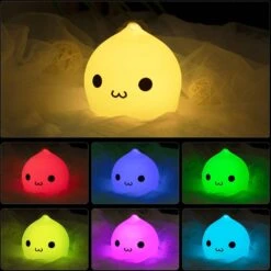 Litake Cute Night Light, Battery Night Lights For Kids, Silicone Tap Light, Baby Toddler Kids Night Lights For Bedroom Christmas Birthday Gifts, Warm White/ Single Color/7 Color Breathing Modes -Xmas Lighting Shop 71H2T8YLb4S. AC SL1500