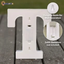 HXWEIYE Light Up Letters T, LED Marquee Letters Lights Sign 26 Alphabet And 10 Number Big Lights Letter For Party Birthday Bar Battery Powered Christmas Decor Letter Lights (Warm White) -Xmas Lighting Shop 71IXWoF0faL. AC SL1500