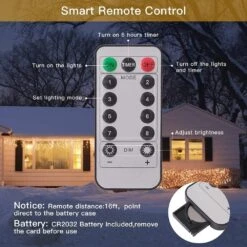 Fairy String Lights Christmas Lights,120 LED 8 Modes Dimmable String Fairy Lights With Remote Control,Waterproof Copper Wire Decorative Hanging Starburst Lights For Christmas Decoration (Warmlight) 8 Fairy String Lights Christmas Lights,120 LED 8 Modes Dimmable String Fairy Lights With Remote Control,Waterproof Copper Wire Decorative Hanging Starburst Lights For Christmas Decoration (Warmlight) -Xmas Lighting Shop 71Iboa423QL. AC SL1000